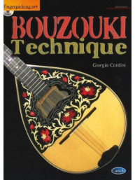 Giorgio Cordini: Bouzouki Technique (noty, tabulatury na buzuki) (+audio)