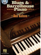 Ann Rabson: Blues & Barrelhouse Piano (noty, sólo klavír) (+DVD)