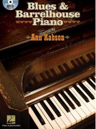 Ann Rabson: Blues & Barrelhouse Piano (noty, sólo klavír) (+DVD)
