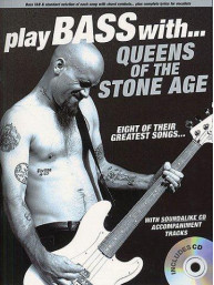 Play Bass With... Queens Of The Stone Age (tabulatury, noty, baskytara) (+audio)