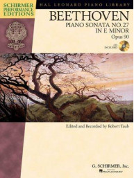 Ludwig Van Beethoven: Piano Sonata No.27 In E Minor Op.90 (noty, sólo klavír) (+audio)