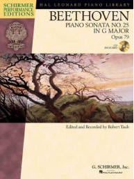 Ludwig Van Beethoven: Piano Sonata No.25 In G Op.79 (noty, sólo klavír) (+audio)