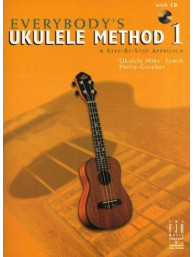 Everybody's Ukulele Method - Book 1 (noty, tabulatury, akordy) (+audio)
