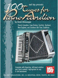 David Digiuseppe: 100 Tunes for Piano Accordion (noty na akordeon)