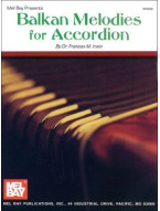 Dr. Frances M. Irwin: Balkan Melodies for Accordion (noty na akordeon)