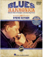 Steve Guyger: Blues Harmonica (noty, harmonika) (+DVD)
