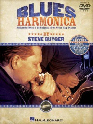 Steve Guyger: Blues Harmonica (noty, harmonika) (+DVD)