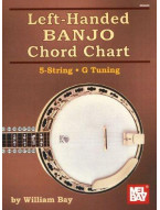William Bay: Left-Handed Banjo Chord Chart (akordy pro levoruké banjo)