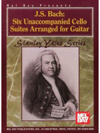 J. S. Bach: Six Unaccompanied Cello Suites Arranged For Guitar (noty na kytaru)