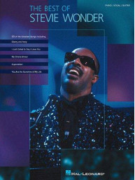 Stevie Wonder: The Best Of (noty na klavír, zpěv, akordy na kytaru)