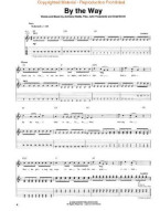 Red Hot Chili Peppers: By The Way (tabulatury, noty, akordy, kytara)