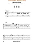 Red Hot Chili Peppers: Greatest Hits (Easy Guitar Tab) (tabulatury, noty, akordy, kytara)