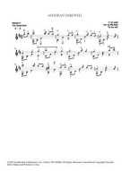 Ashokan Farewell Guitar Arrangement (noty na kytaru)