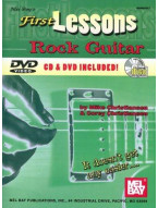First Lessons Rock Guitar (noty na kytaru) (+CD & DVD)