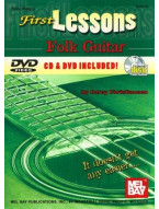 First Lessons Folk Guitar (noty na kytaru) (+CD & DVD)