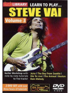 Lick Library: Learn To Play Steve Vai - Volume 3 (video škola hry na kytaru)