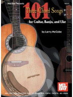 101 Three-Chord Songs for Guitar, Banjo, and Ukulele (noty, akordy na kytaru)
