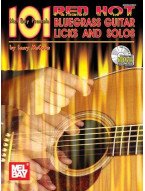 101 Red Hot Bluegrass Guitar Licks (noty, tabulatury na kytaru) (+audio)