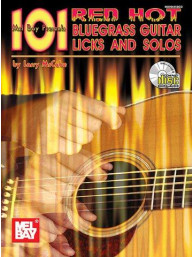 101 Red Hot Bluegrass Guitar Licks (noty, tabulatury na kytaru) (+audio)