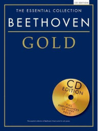 The Essential Collection: Beethoven Gold (noty, sólo klavír) (+audio)