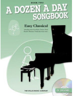 A Dozen A Day Songbook: Easy Classical - Book 2 (noty, sólo klavír)
