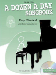 A Dozen A Day Songbook: Easy Classical - Book 2 (noty, sólo klavír)
