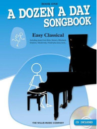 A Dozen A Day Songbook: Easy Classical - Book 1 (noty, sólo klavír)