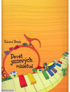 Eduard Douša: Devět jazzových minietud 1 (noty, sólo klavír)