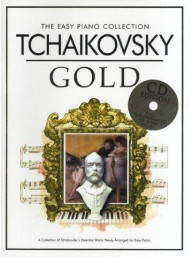 The Easy Piano Collection: Tchaikovsky (Čajkovskij) Gold (noty, sólo klavír) (+audio)