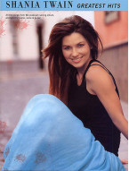 Shania Twain: Greatest Hits (noty na klavír, zpěv, akordy na kytaru)