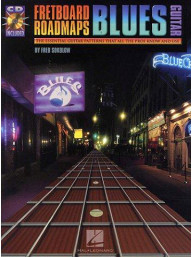 Fred Sokolow: Fretboard Roadmaps - Blues Guitar (noty, tabulatury na kytaru) (+audio)