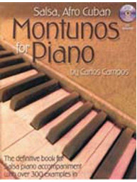 Salsa Afro Cuban Montunos For Piano (noty na sólo klavír) (+audio)