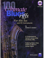 100 Ultimate Blues Riffs For Alto Sax & Eb Instruments (noty na altsaxofon, Eb nástroje) (+audio)