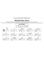 Dulcimer Chord Chart (akordy na dulcimer)