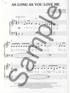 Best Of Justin Bieber - Big-Note Piano (velké noty pro sólo klavír)