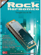 Al Ek: Rock Harmonica (noty na harmoniku) (+DVD)