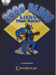 2000 Blues Licks That Rock! (noty, tabulatury na kytaru) (+audio)