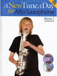 A New Tune A Day: Alto Saxophone - Book 1 (noty na altsaxofon) (+audio+video)