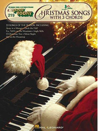 E-Z Play Today 219: Christmas Songs With 3 Chords (velké noty, melodická linka, akordy)