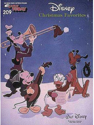 E-Z Play Today 209: Disney Christmas Favorites (velké noty, melodická linka, akordy)