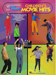 E-Z Play Today 137: Children's Movie Hits (velké noty, melodická linka, akordy)