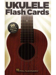 Ukulele Flash Cards: 99 Cards For Beginning Ukulele (noty na ukulele)