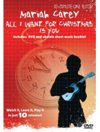 10-Minute Uke Tutor: Mariah Carey - All I Want For Christmas Is You (video škola hry na ukulele)