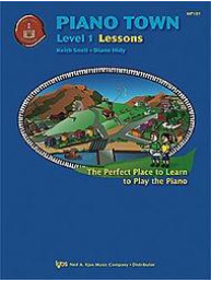 Piano Town: Level 1 Lessons (noty na sólo klavír)