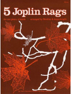 Five Joplin Rags For Piano Duet (noty na čtyřruční klavír)