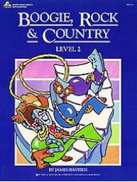Bastien Piano Basics: Boogie, Rock And Country Level 2 (noty na sólo klavír)