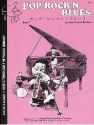Bastien Piano Library: Pop, Rock 'N' Blues Book 1, Level 2 (noty na sólo klavír)