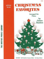 Bastien Piano Library: Christmas Favourites Primer (noty na klavír, zpěv, akordy na kytaru)