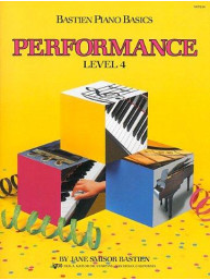 Bastien Piano Basics: Performance Level 4 (noty na sólo klavír)