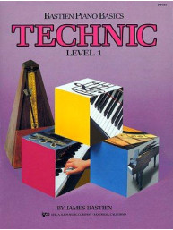 Bastien Piano Basics: Technic Level 1 (noty na sólo klavír)